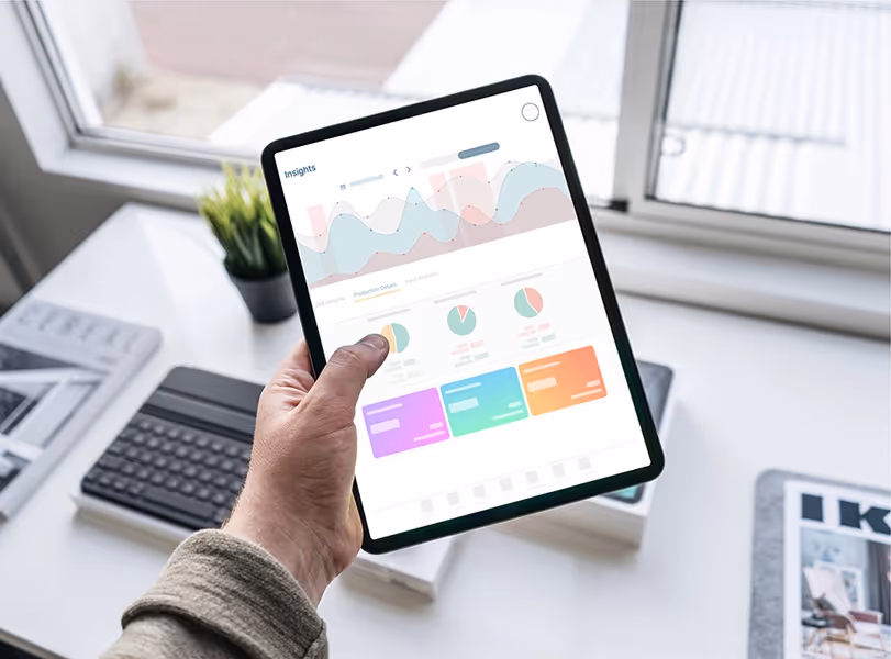 modern mes on tablets